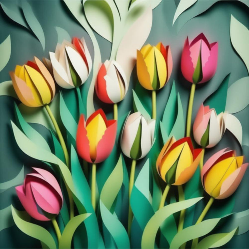 Paper Tulips
