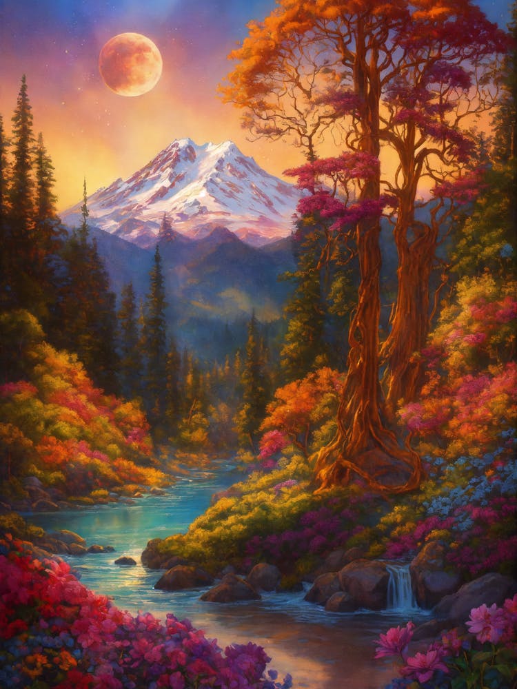 Sunset By The River 1