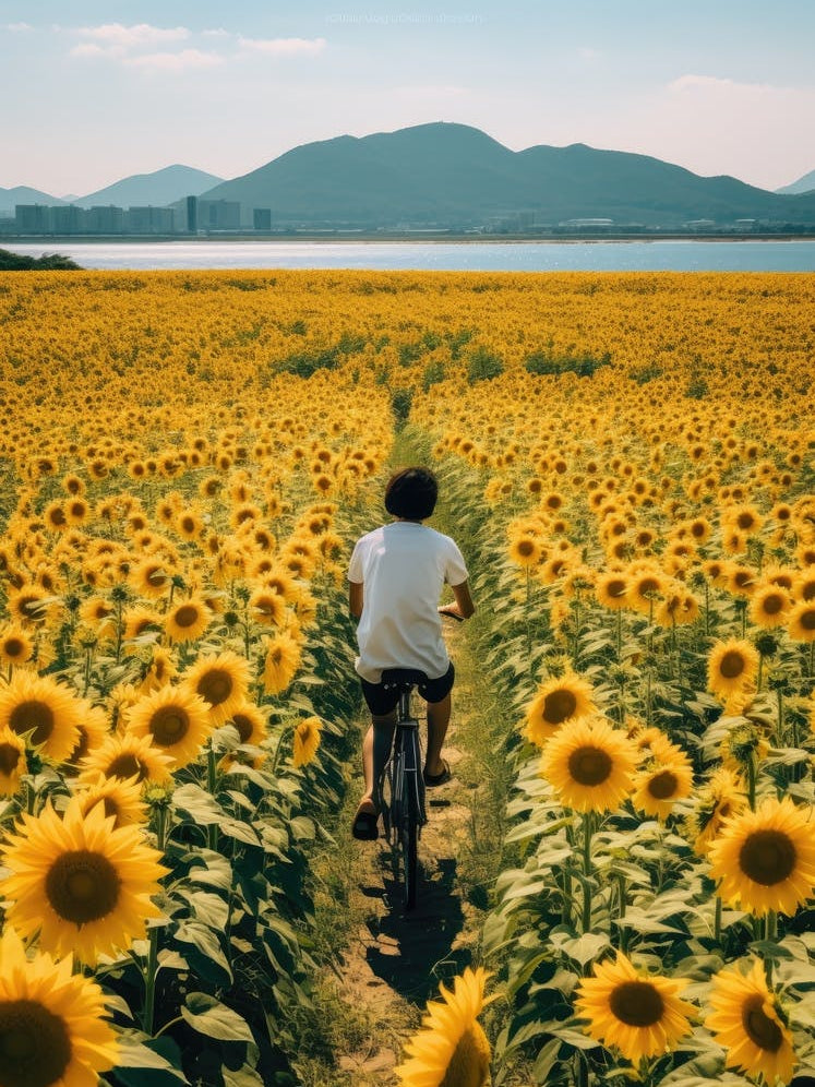 Sunflowers In The Field