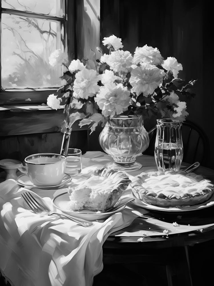 Black And White Painting 16