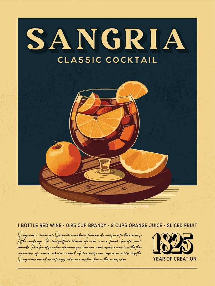 Sangria Classic Cocktail