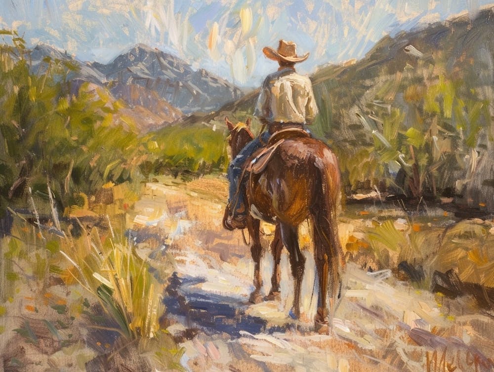 Cowboy In Tucson Arizona 2