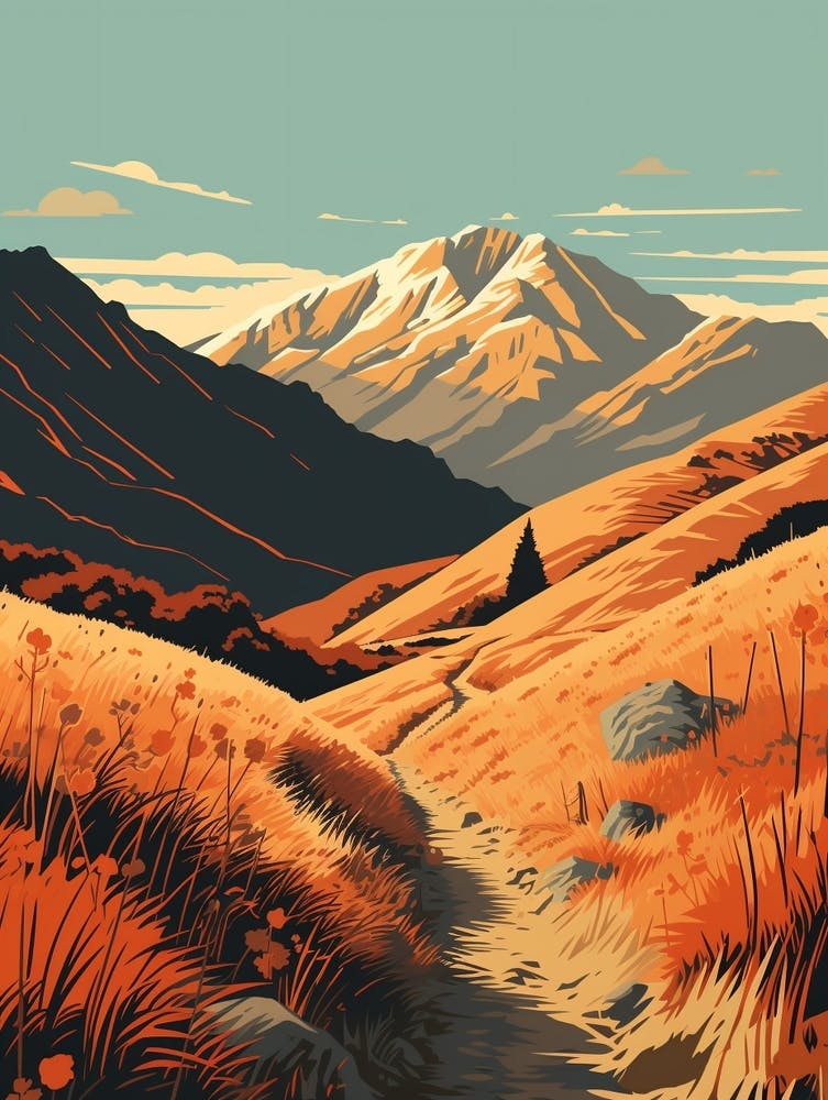 Greenstone And Caples Tracks New Zealand 1 - Paysage de Sentier de Randonnée