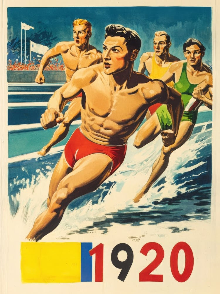 Aihrgdesign A Vintage Sports Poster For The 1920 Antwerp Olym 56dfdcfa 8072 435f Bed3 3fc31d1b1034 3