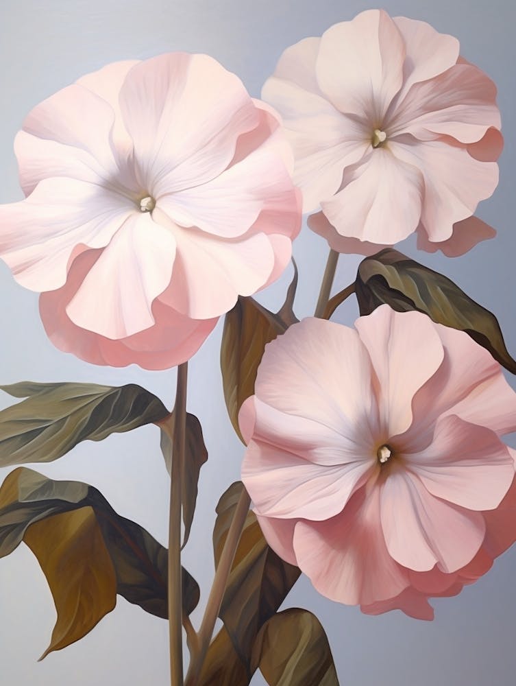 Blumenillustration Fleißiges Lieschen 2