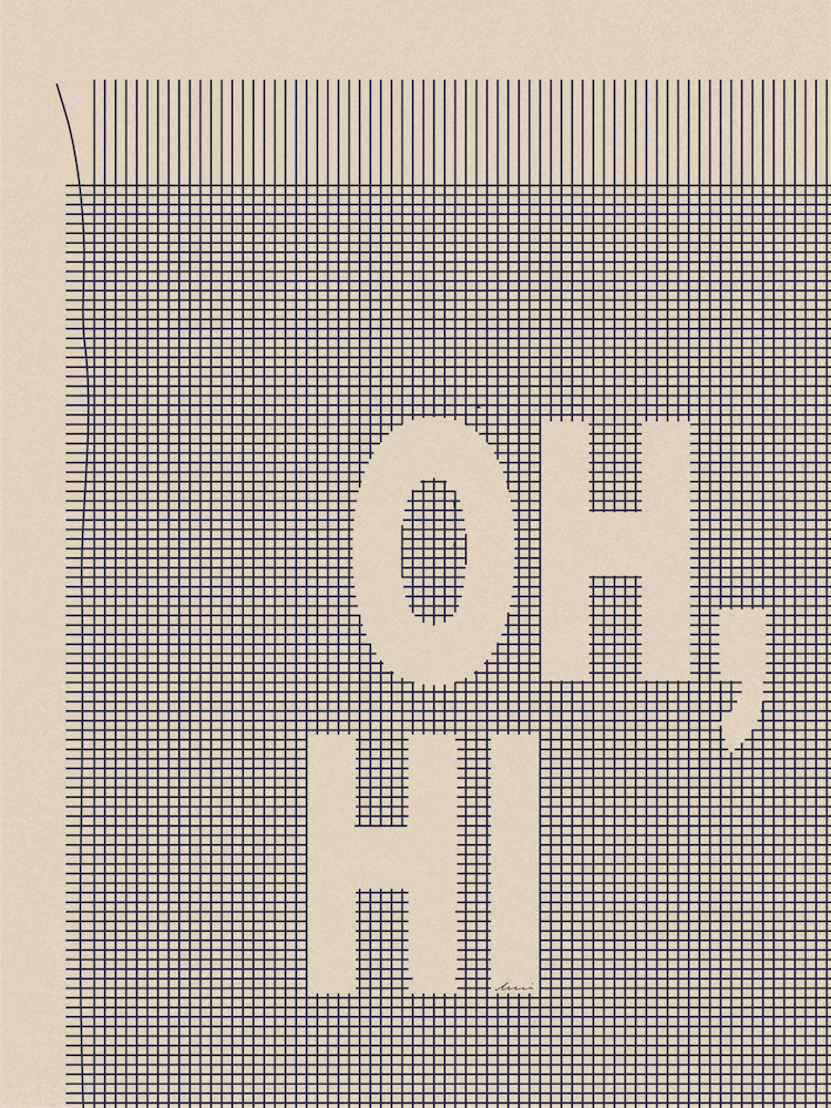 Oh, Hi - Blue