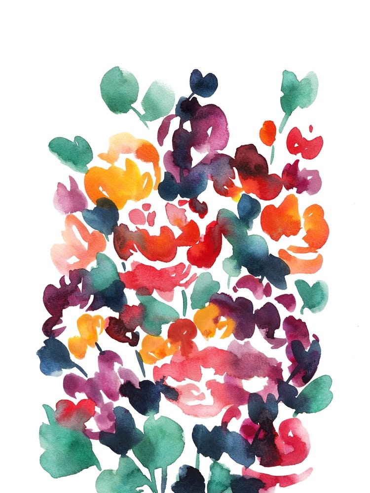 Dream Of Spring Abstract Floral 7