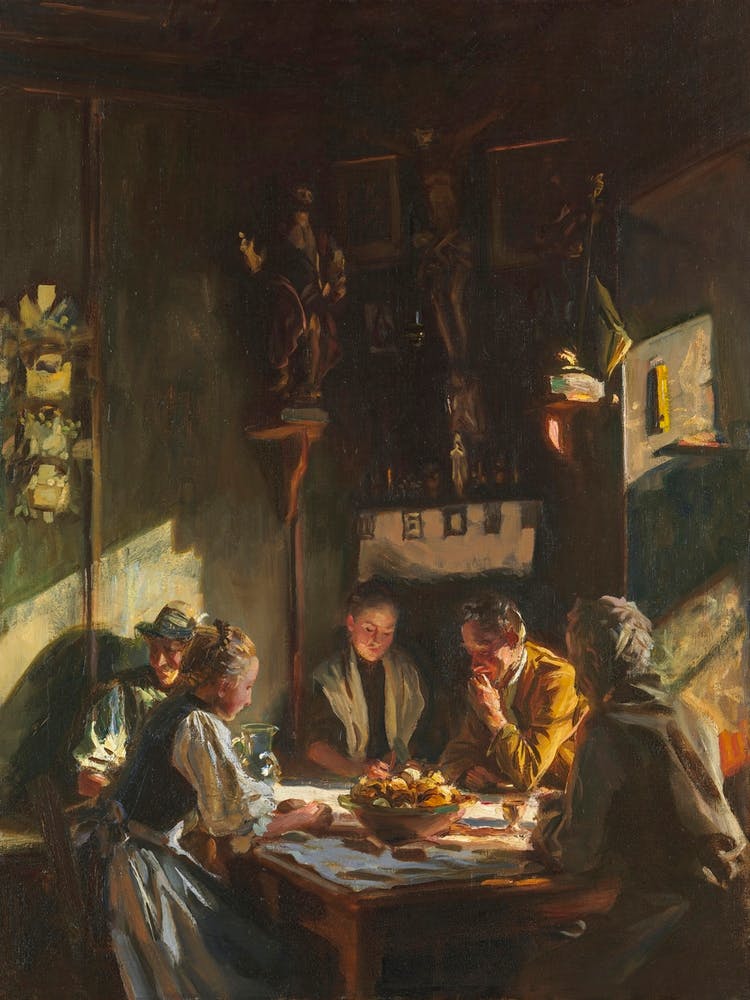 Tyrolese Interior (1915), John Singer Sargent