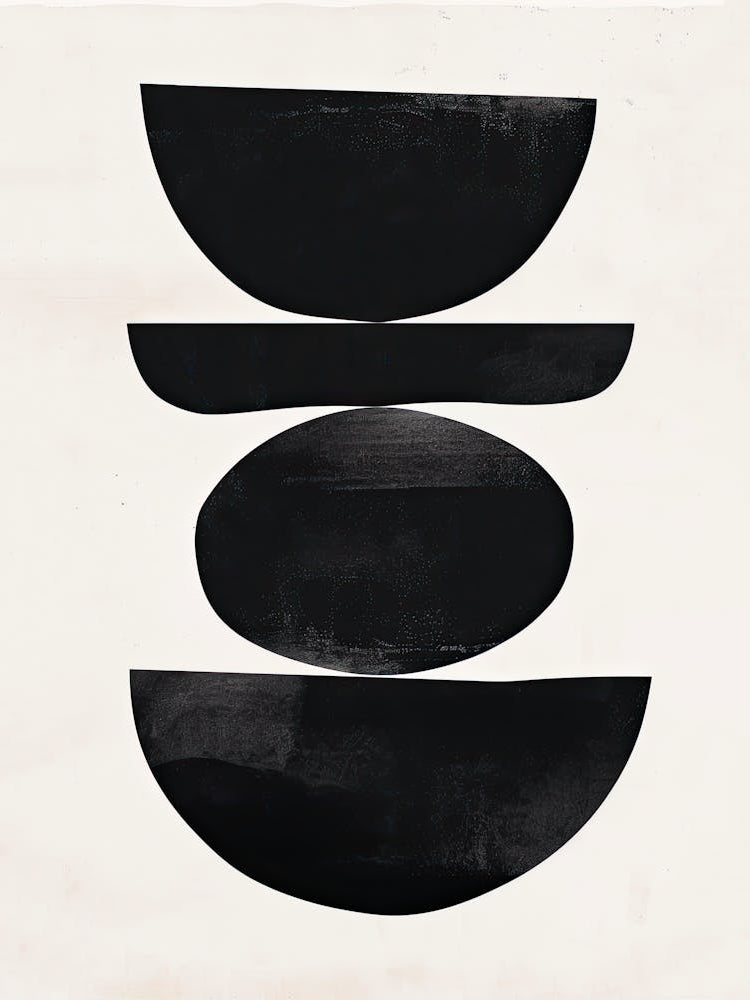 Stony Structures Bauhaus Minimalist