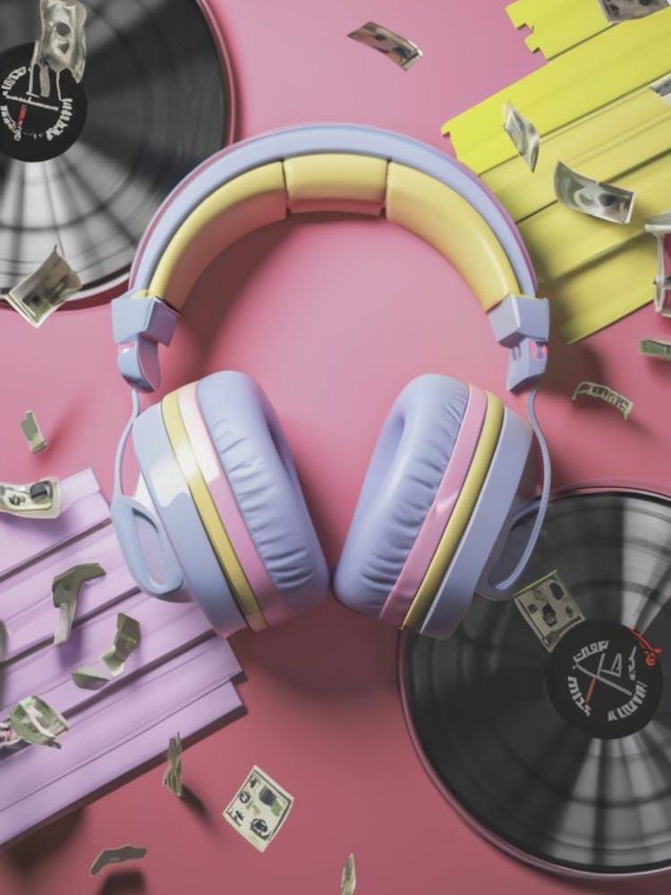 Money And Headphones 1