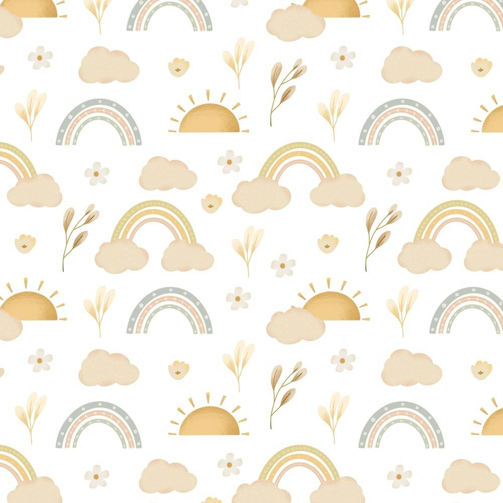 Soft pastel rainbows