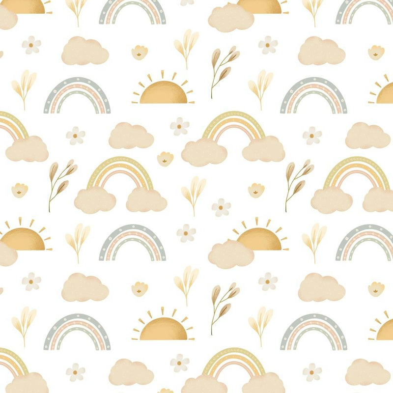 Soft pastel rainbows