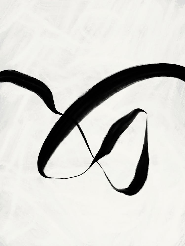 Black Strokes No 9