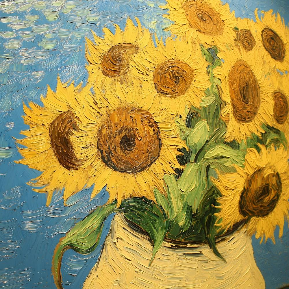 Sunflowers In A Vase 1