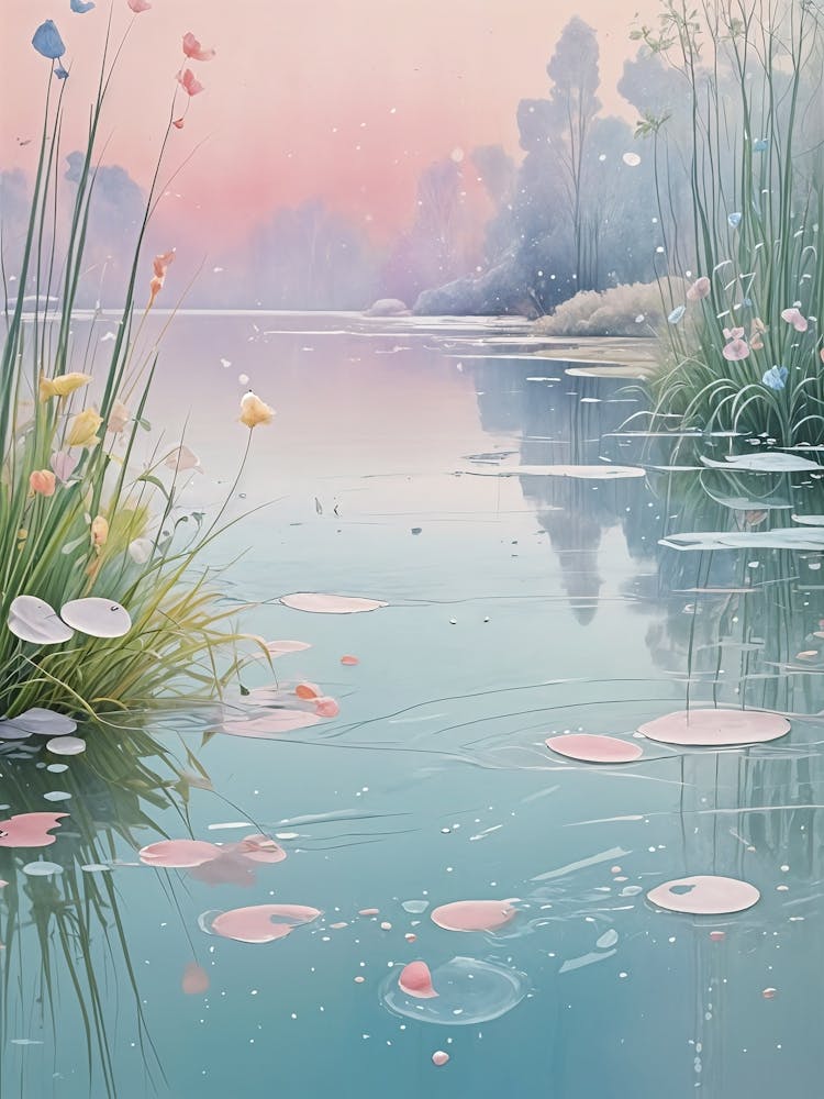 Serene Lily Pond no2