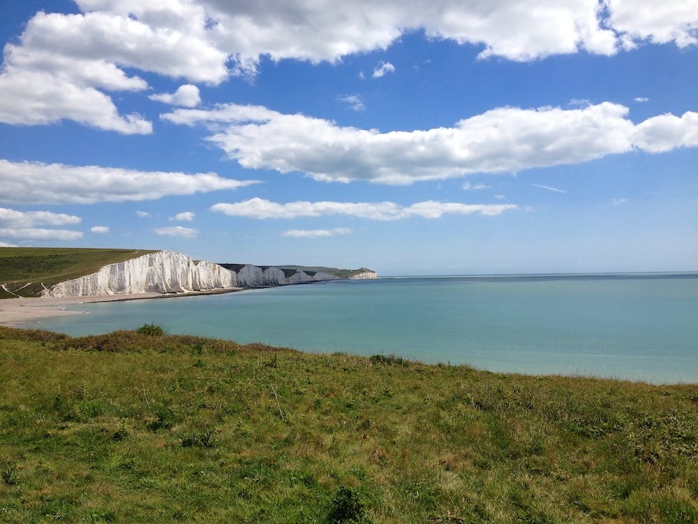 The Seven Sisters in south England