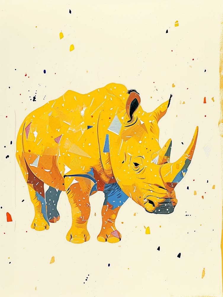 Yellow Rhinoceros 2