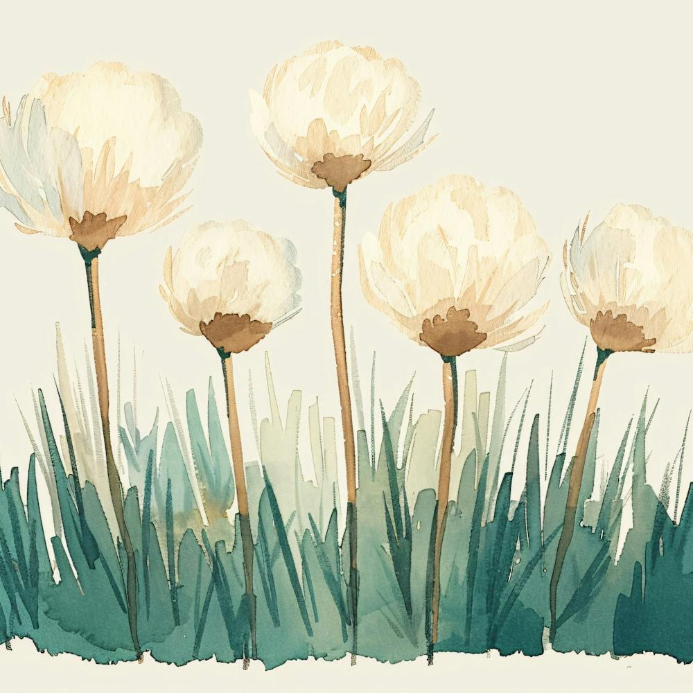 Watercolor Flowers 1