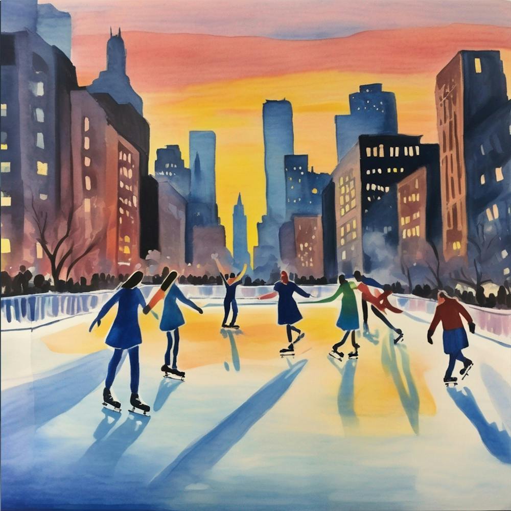 Ice Skating In New York