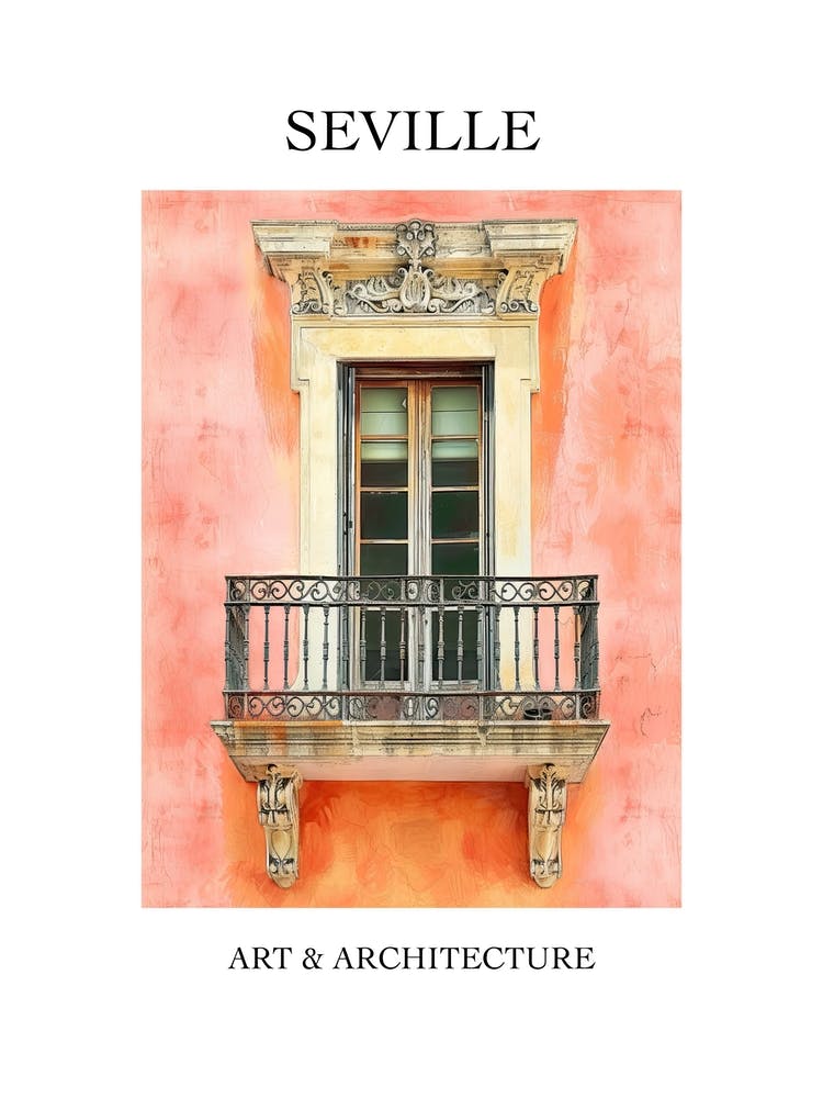 Seville Travel And Architecture Poster 1