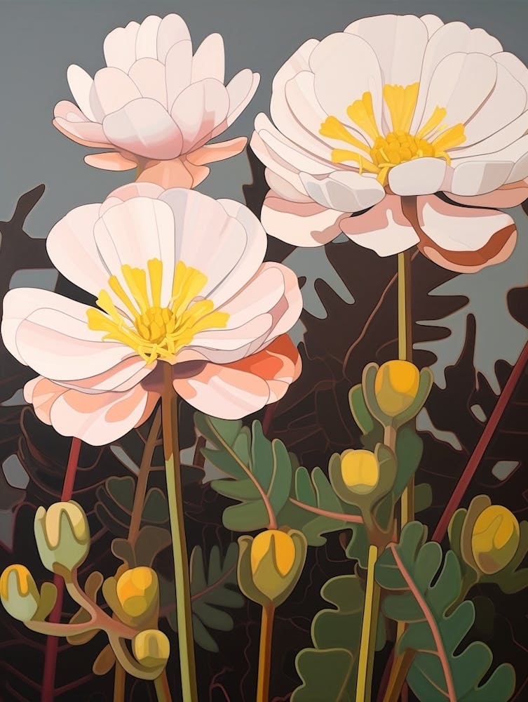 Blumenillustration Portulaca 4