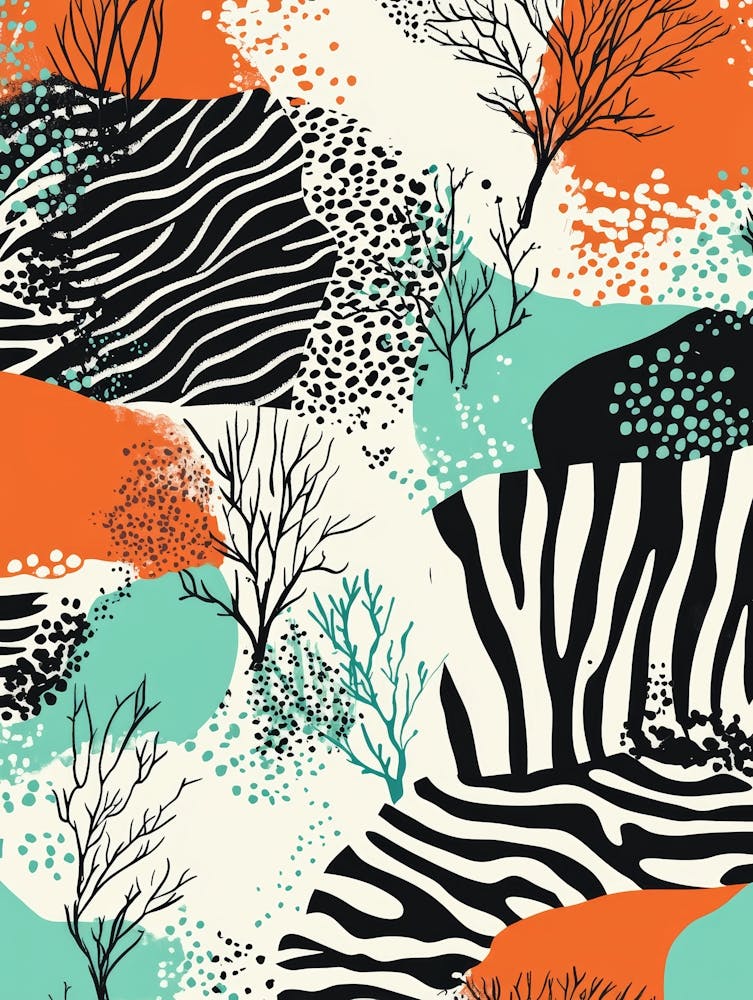 Abstract Botanical Pattern 5
