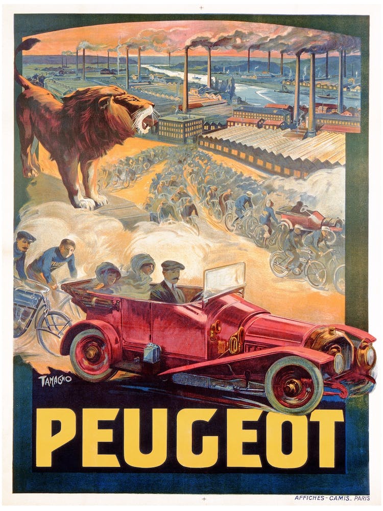 Advertisement For Peugeot