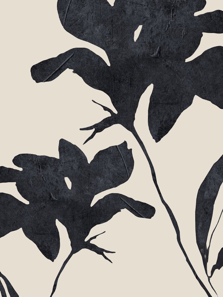 Abstract Art Minimal Flowers 2