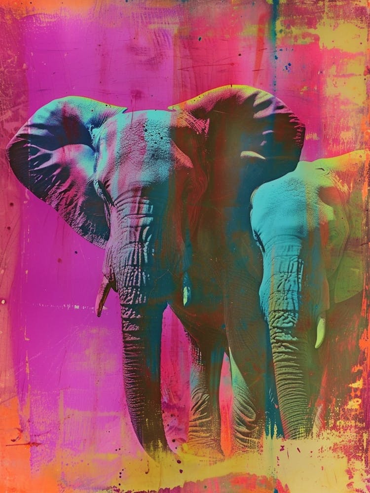 Elephant Polaroid Inspired 4