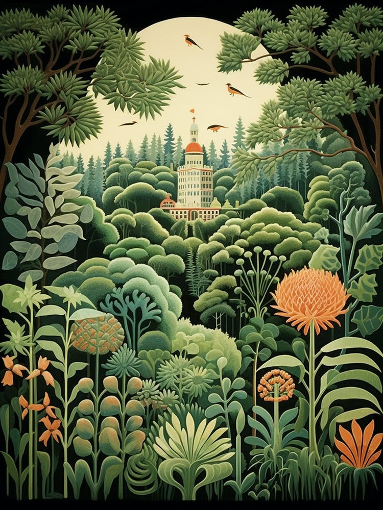 Bellingrath Gardens Usa Henri Rousseau S Style  