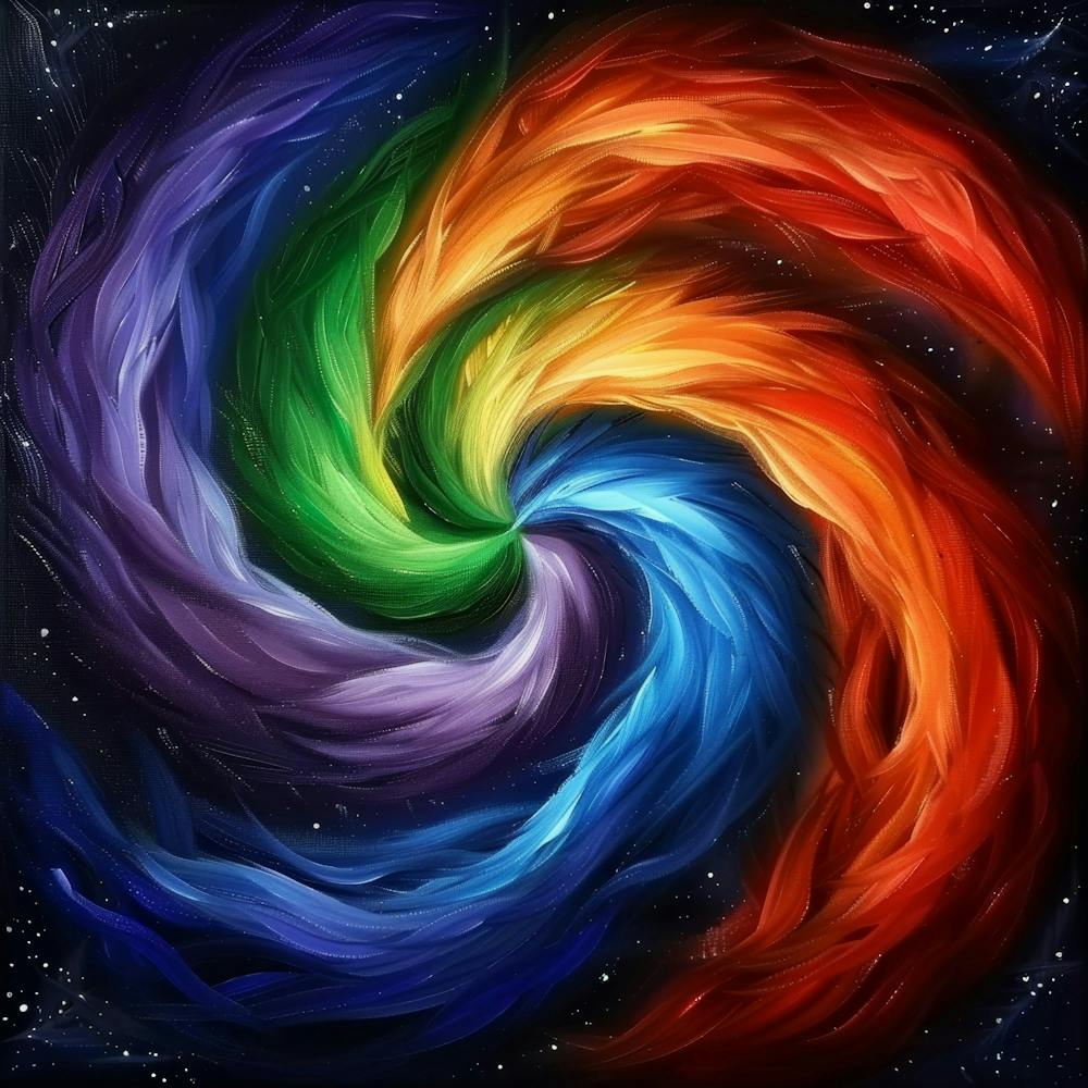 Rainbow Spiral