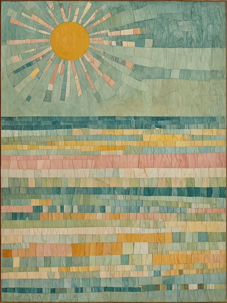 Sun and Sea Abstract