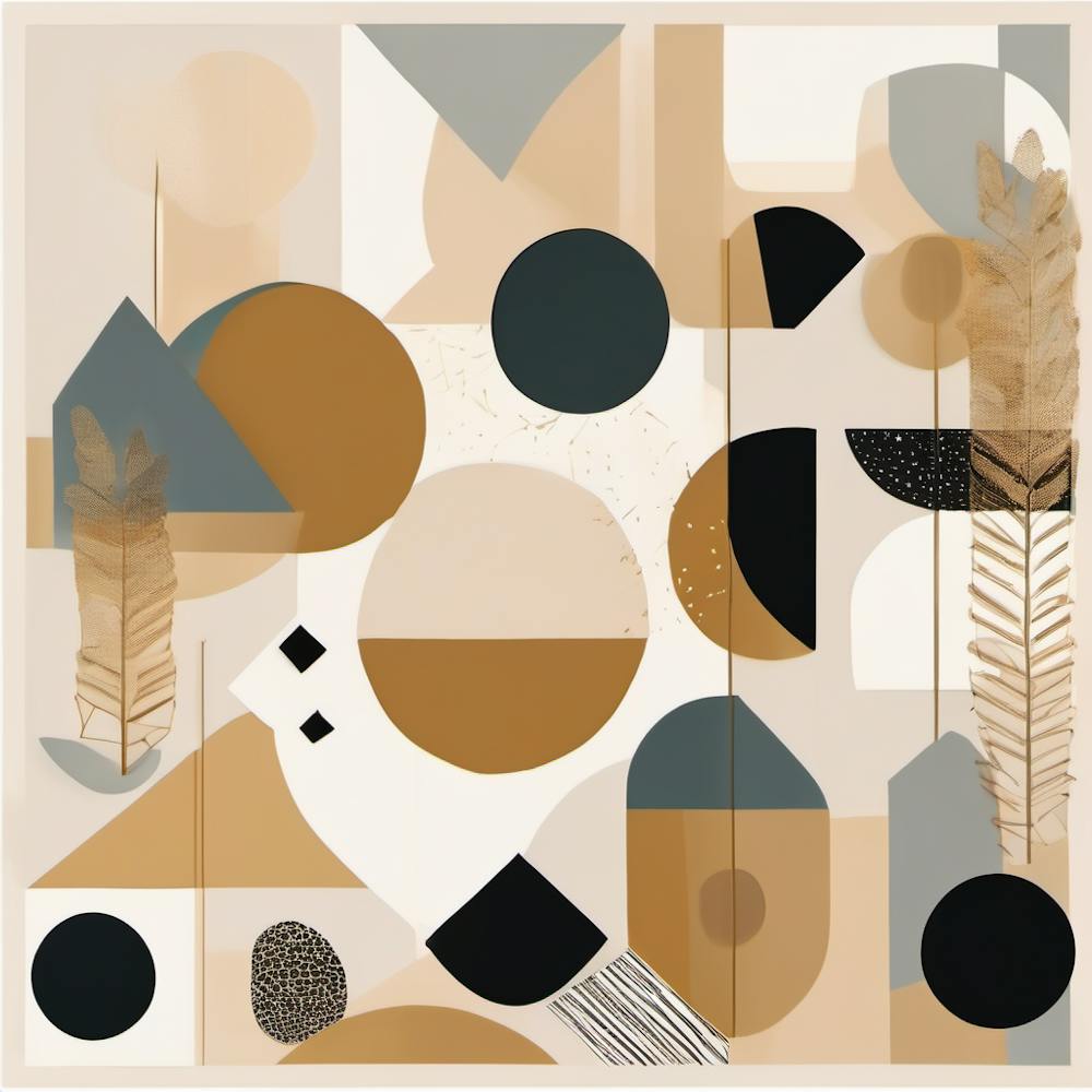 Abstract boho Abstract
