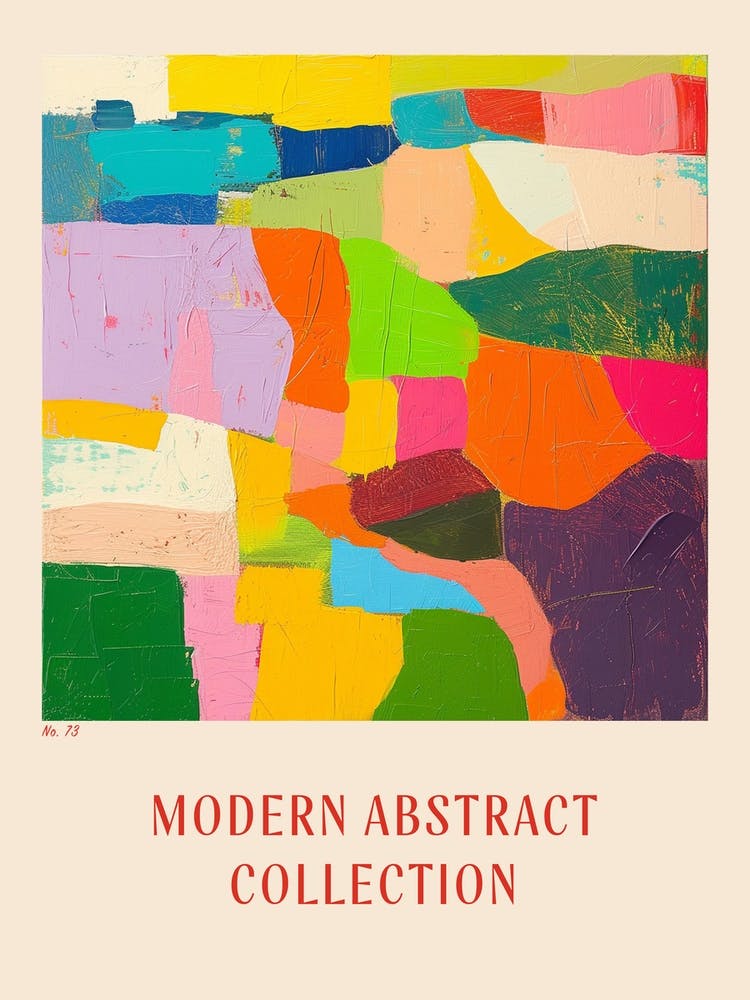 Modern Abstract Collection Poster 73