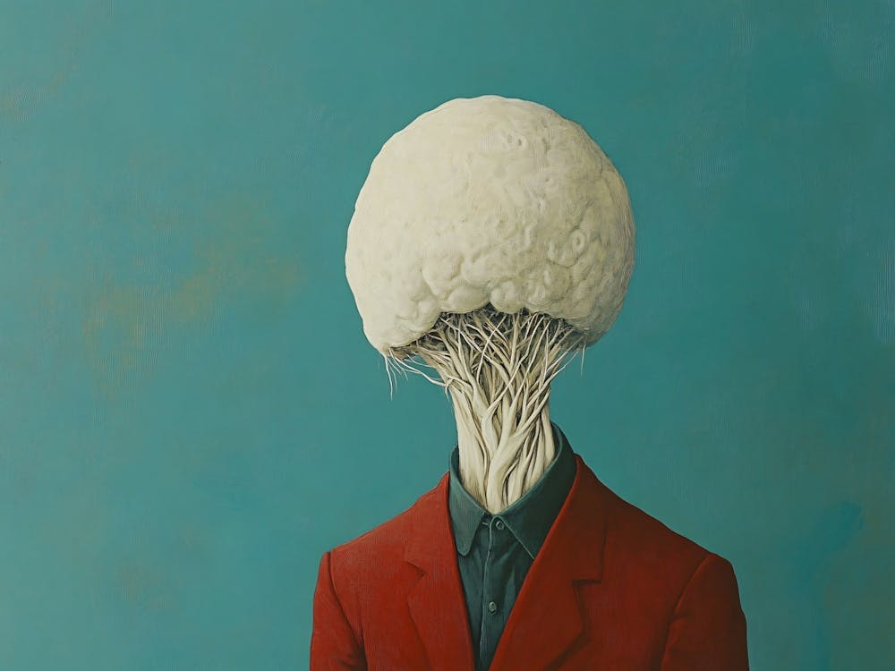 'The Man In The Suit' Cauliflower Head