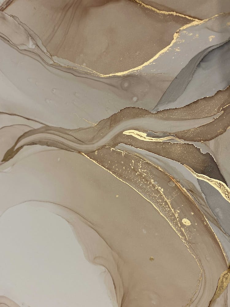 Bronze Abstract Brown 2