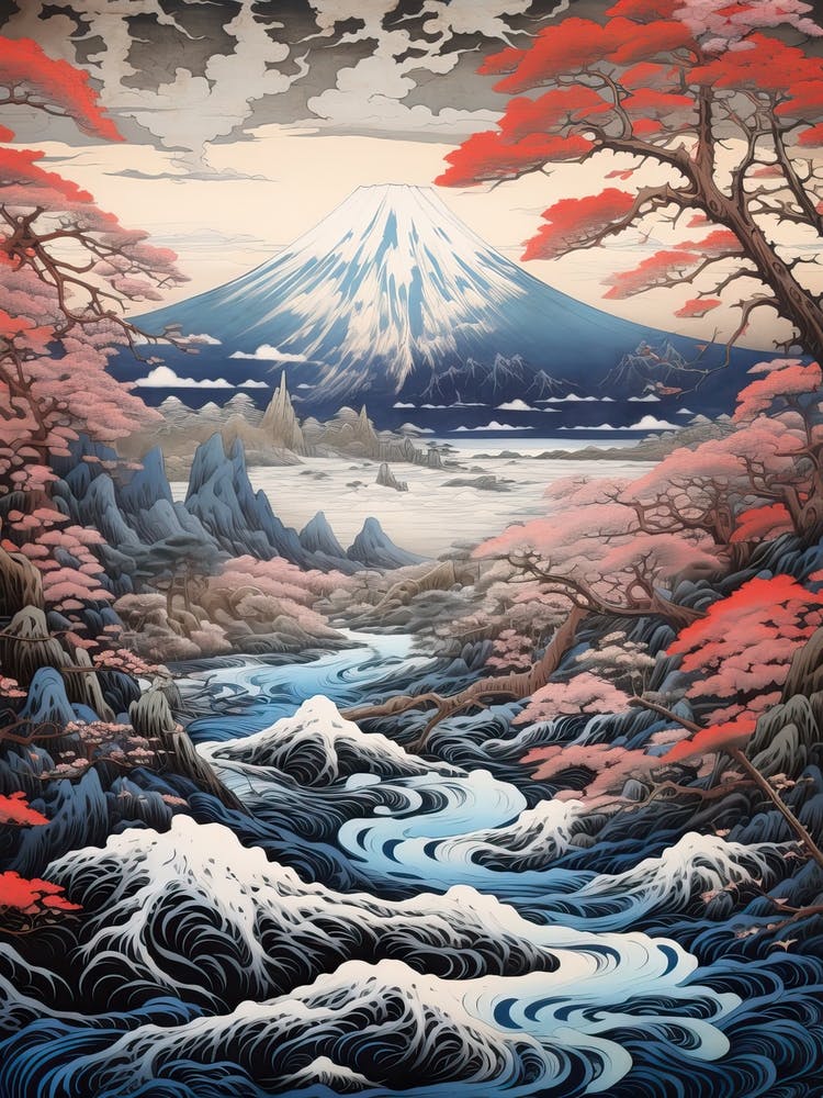 Hachijo Jima In Tokyo, Ukiyo E Drawing 3