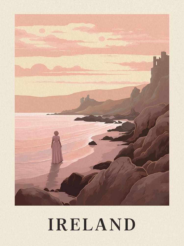 Vintage Travel Poster Ireland 2