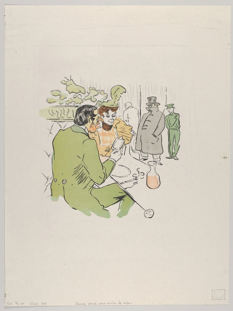 Jeanne, Prends Sans Qu On Te Voie, Henri de Toulouse-Lautrec