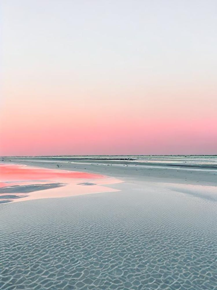 West Wittering Beach, West Sussex Pink Photography 1