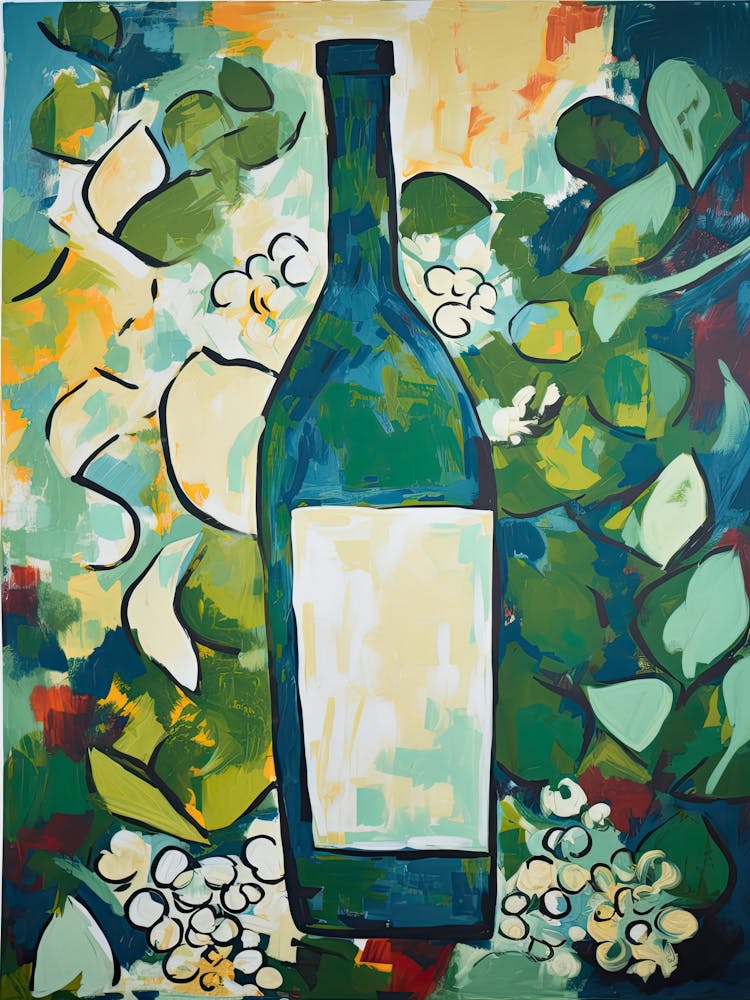 Riesling Wine Illustration 1