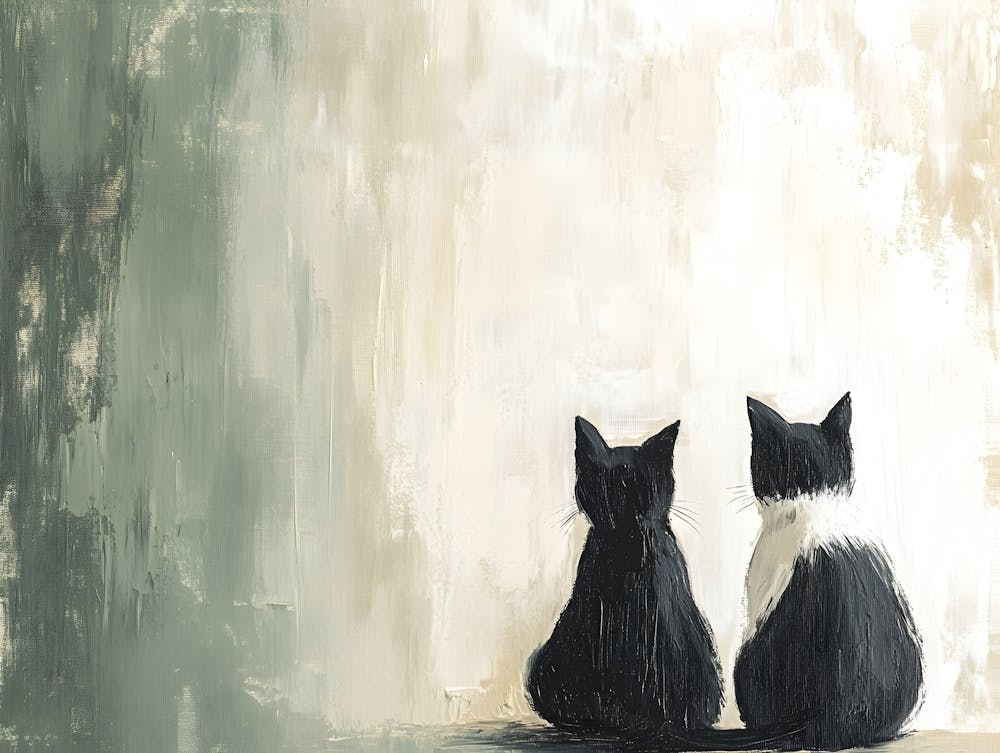 Minimalist Cats 4