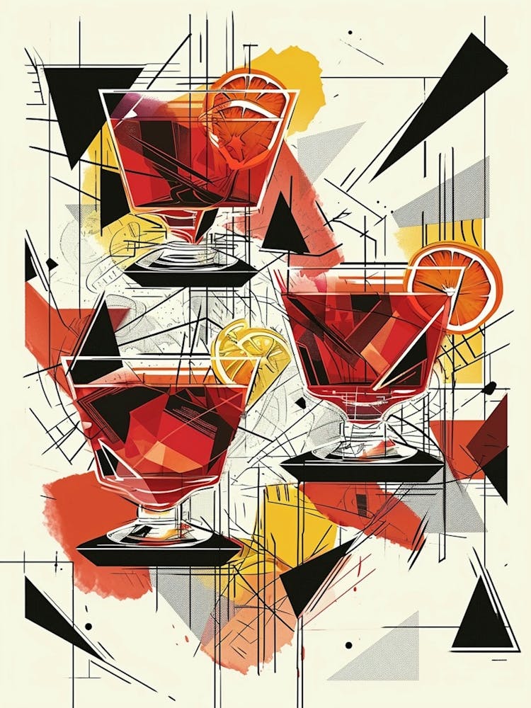 Art Deco Negroni 1