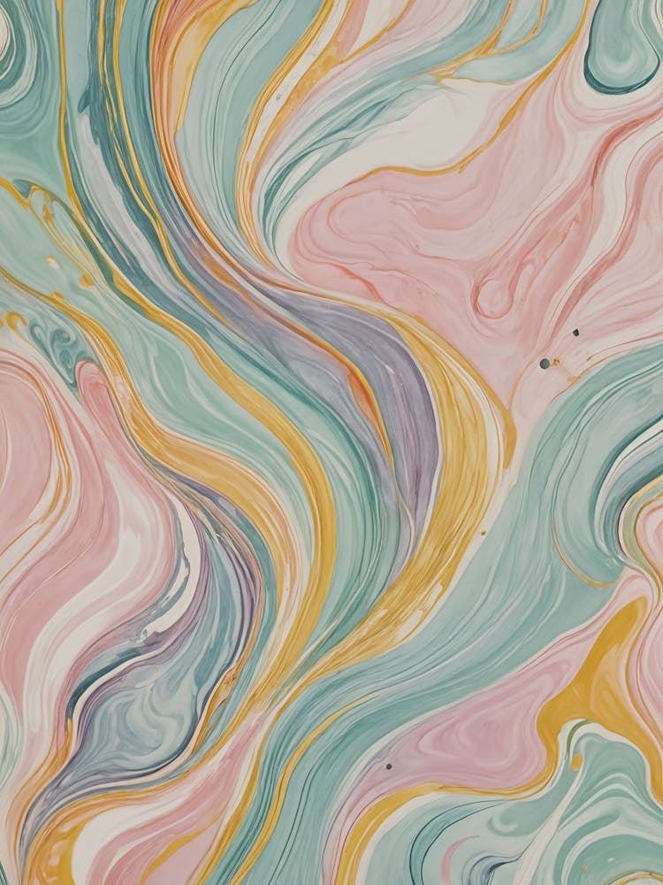 Marbled Pastel Marble