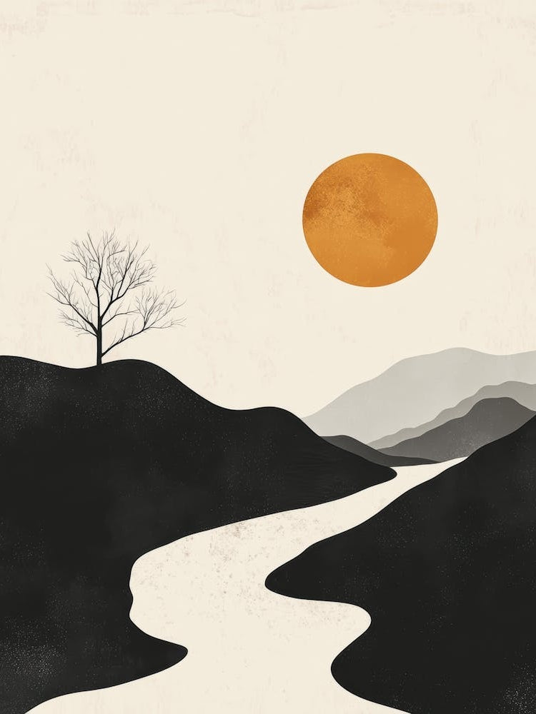 Sun Rising Over The Mountains 2