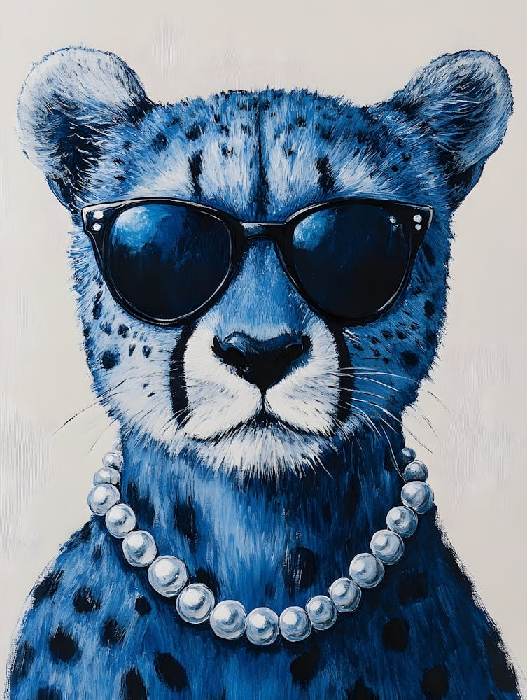 Blue Cheetah 1