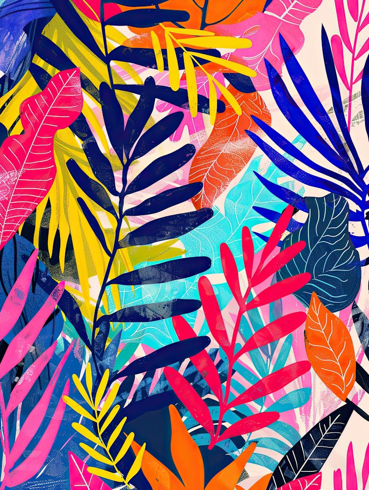 Botanical Sparks Matisse Style