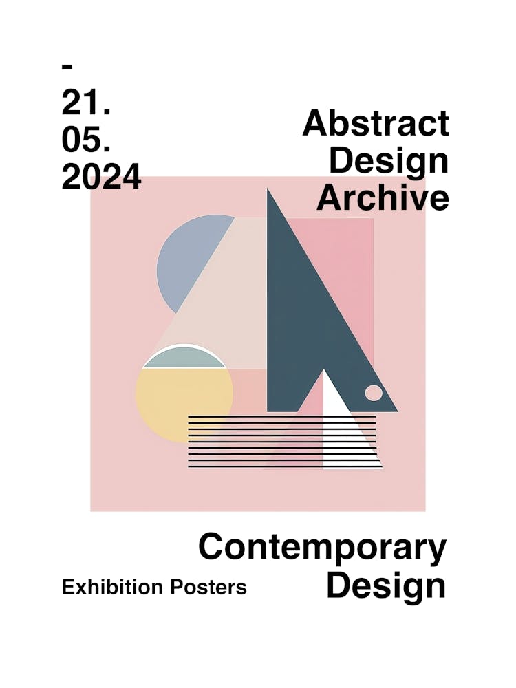 Abstract Design Archive Poster 33