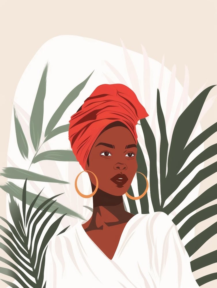 Femme Africaine au Turban 22