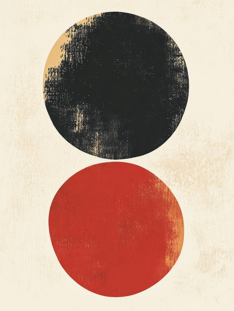 Red And Black Circles 1